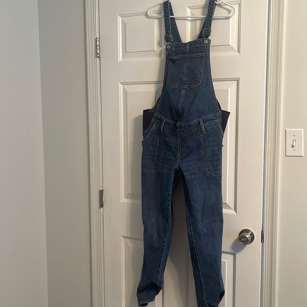 MATERNITY overalls - worn twice!